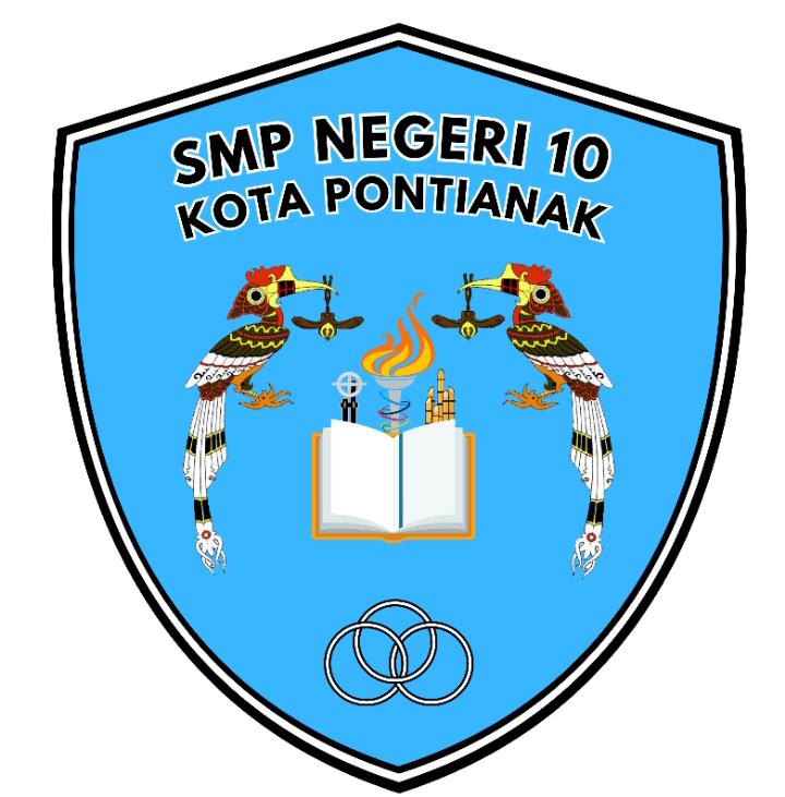 Logo smpn 10 ptk